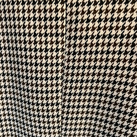 Danillo Women's Houndstooth Long Sleeve Blazer Jacket Sz 8 Black Brown Career - Picture 8 of 12